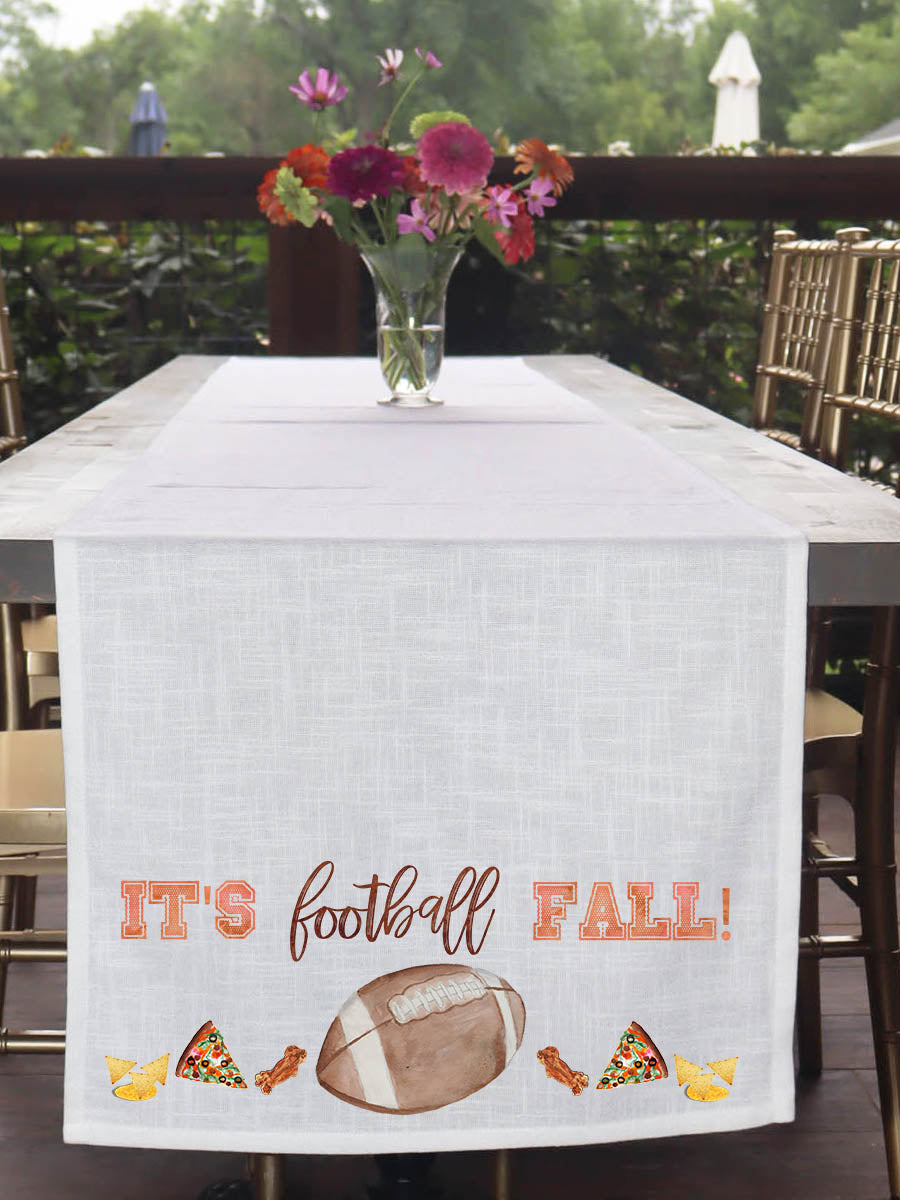 It's Football Fall Table Runner