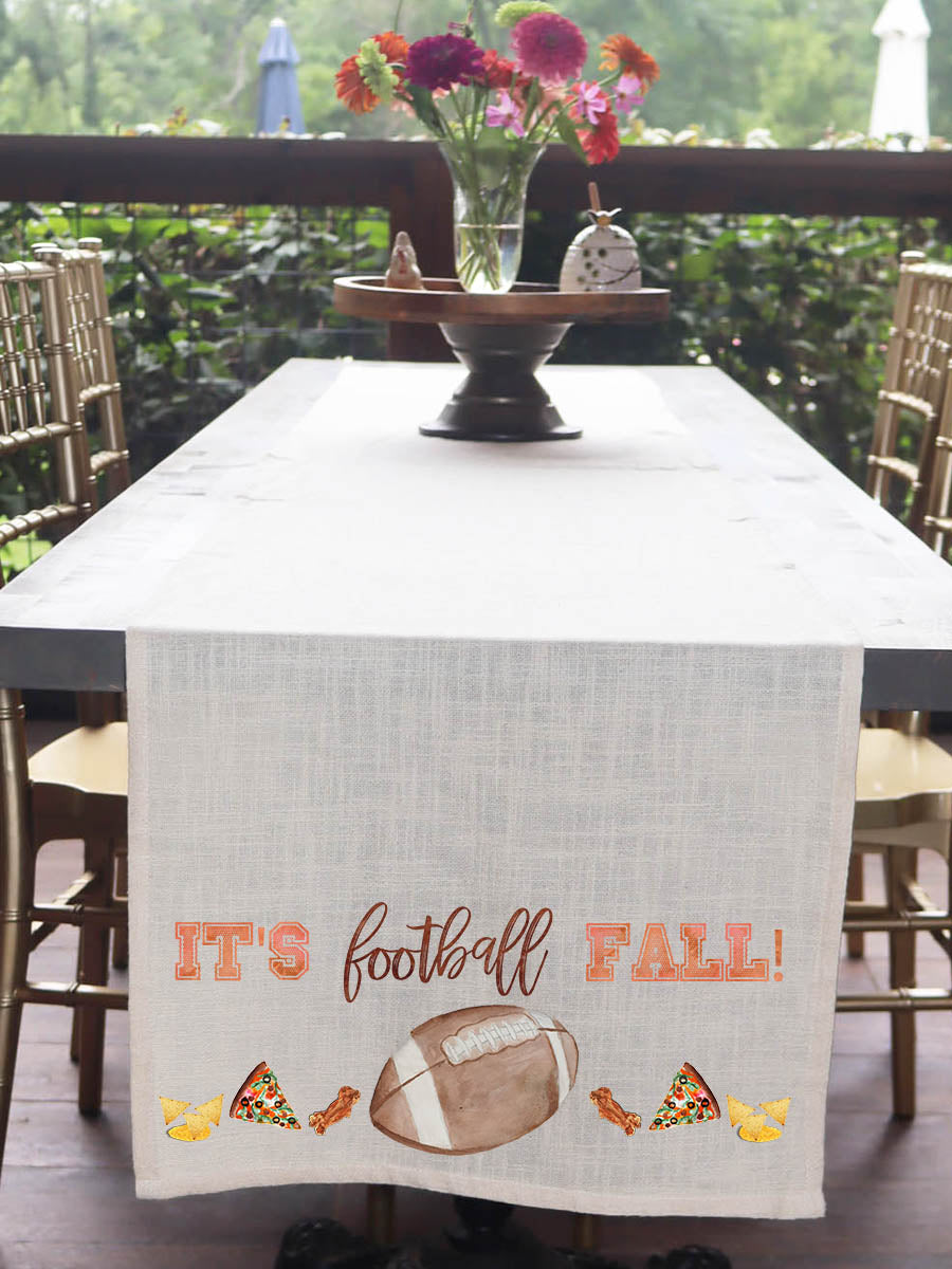 It's Football Fall Table Runner