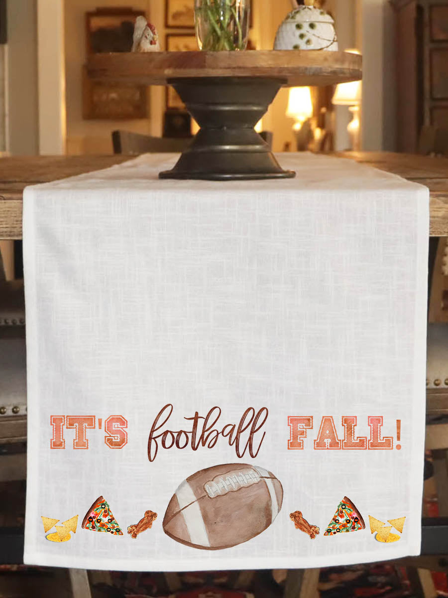 It's Football Fall Table Runner