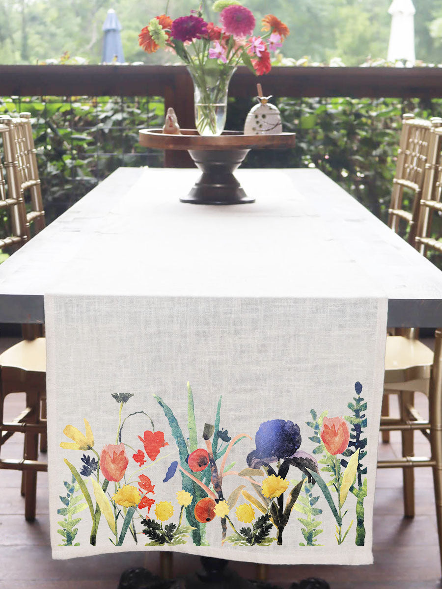 Ralph Moberly Floral Table Runner