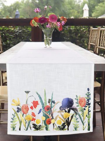 Ralph Moberly Floral Table Runner