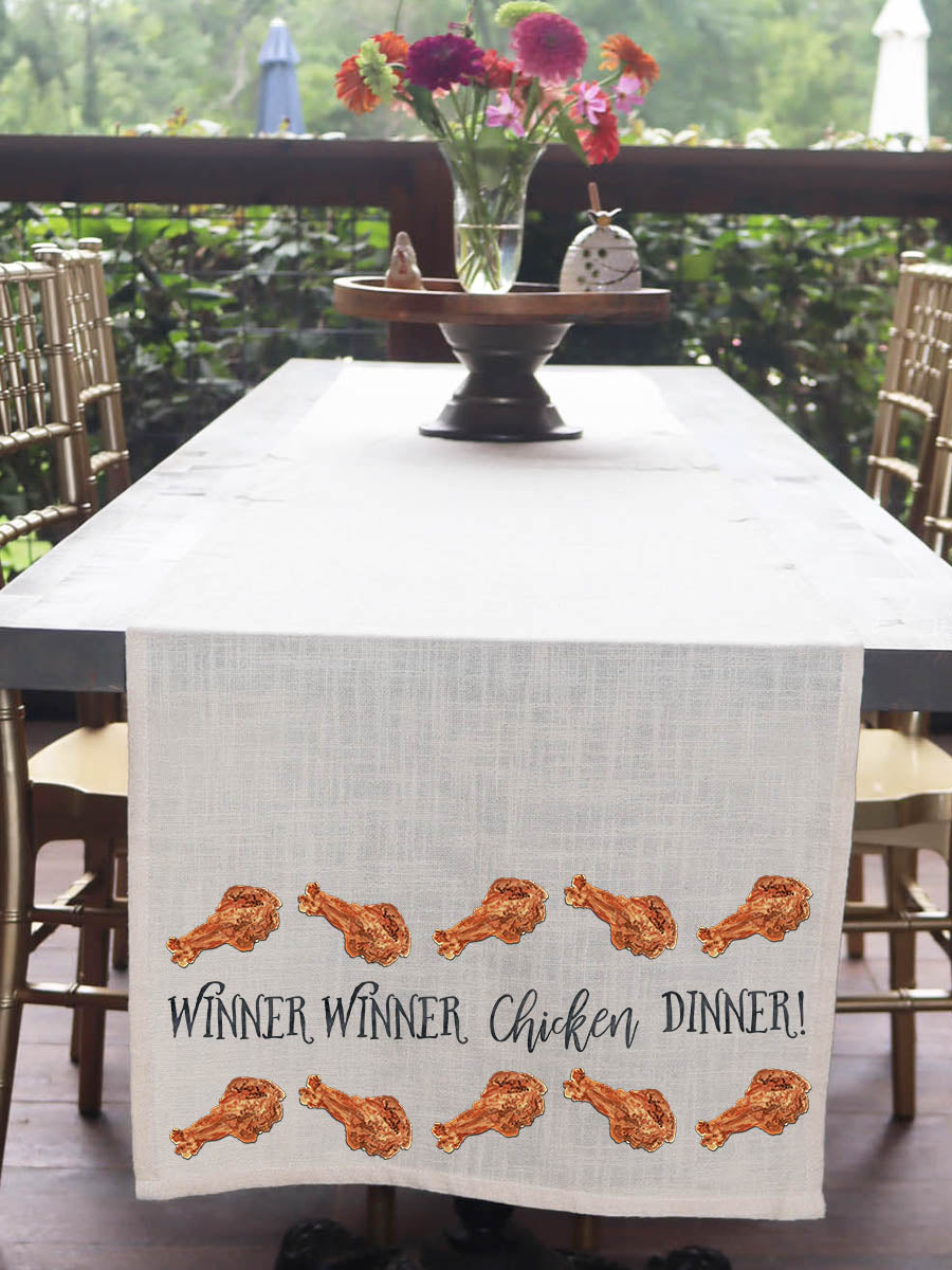 Winner Winner Table Runner