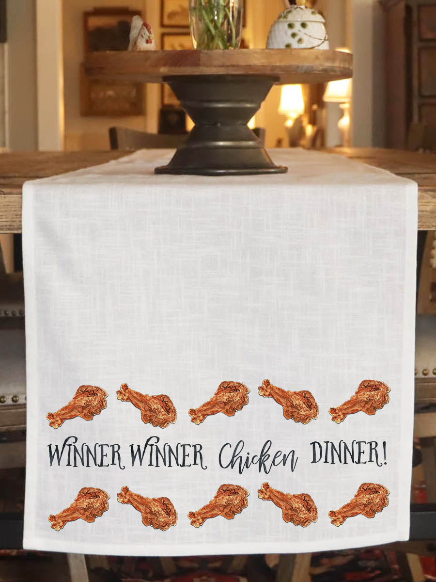 Winner Winner Table Runner
