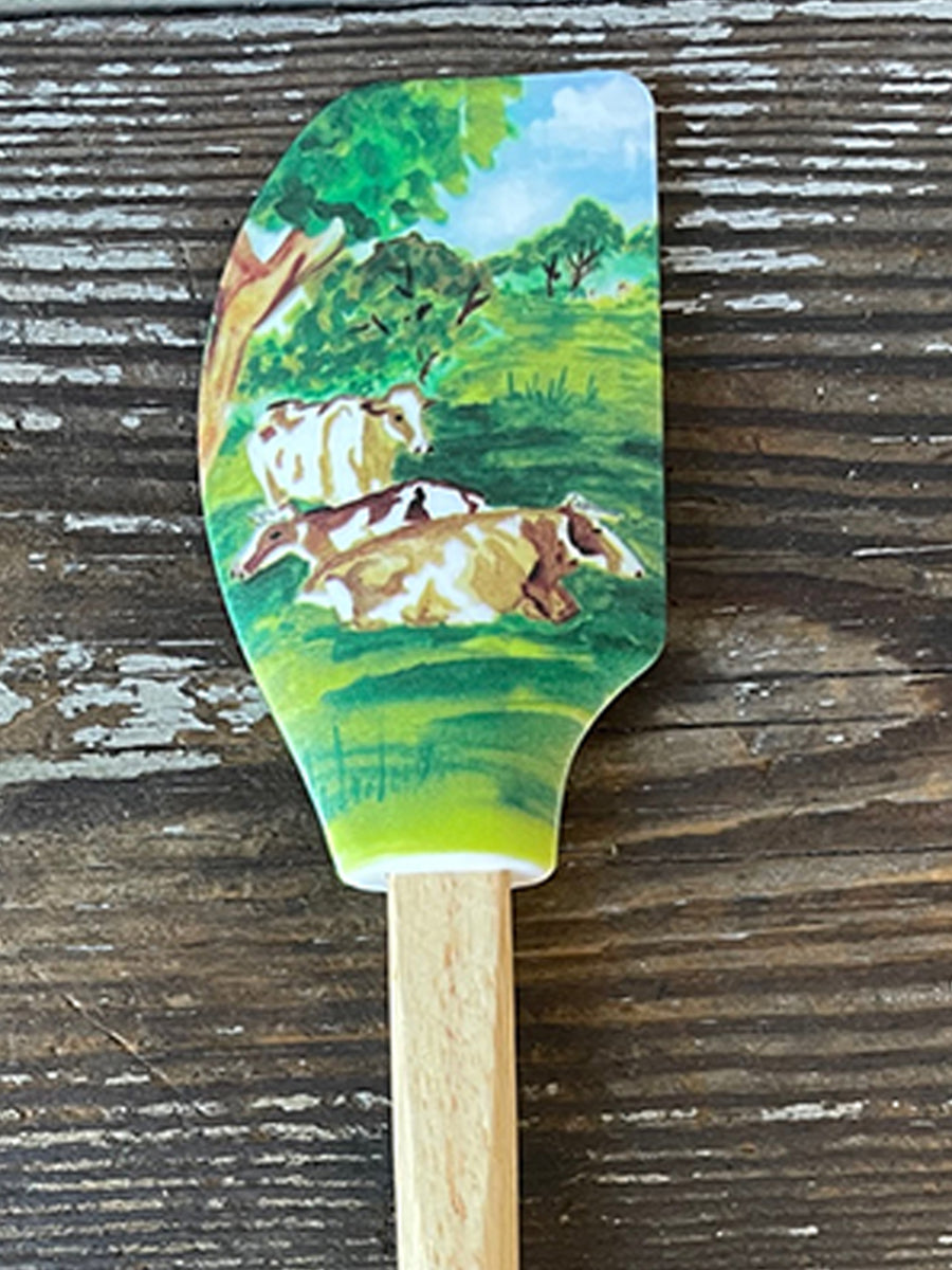 Cows Resting Silicone Spatula (LIMITED QUANTITIES)