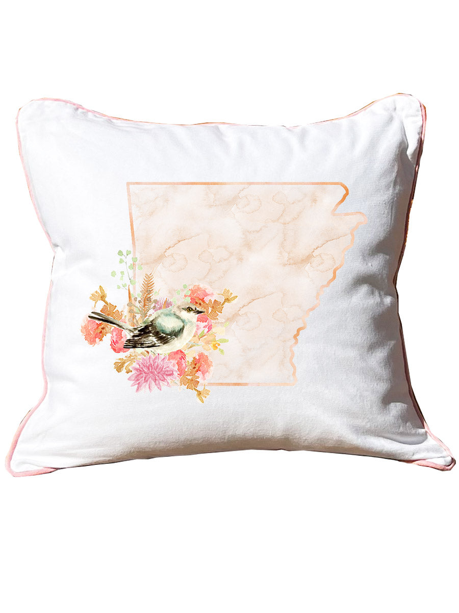 Watercolor State Pillows
