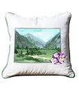 Watercolor State Pillows