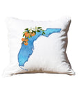 Watercolor State Pillows