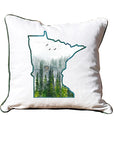 Watercolor State Pillows