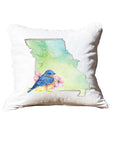 Watercolor State Pillows