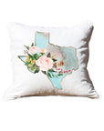 Watercolor State Pillows