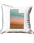 Watercolor State Pillows