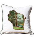 Watercolor State Pillows