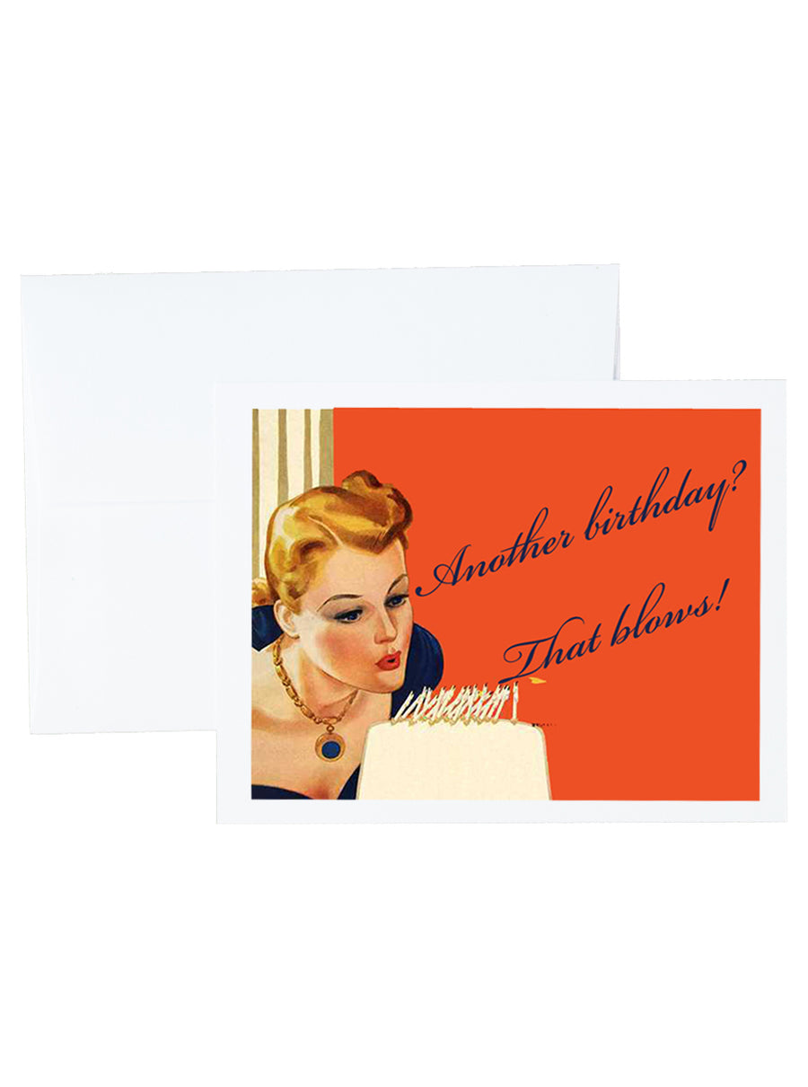 Adult Birthday Stationery and Notecard Set