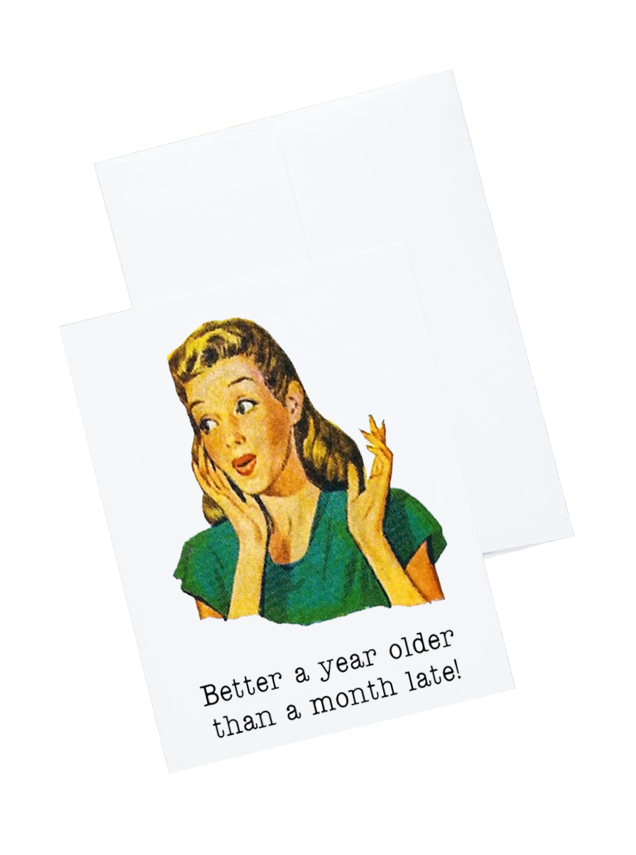 Adult Birthday Stationery and Notecard Set