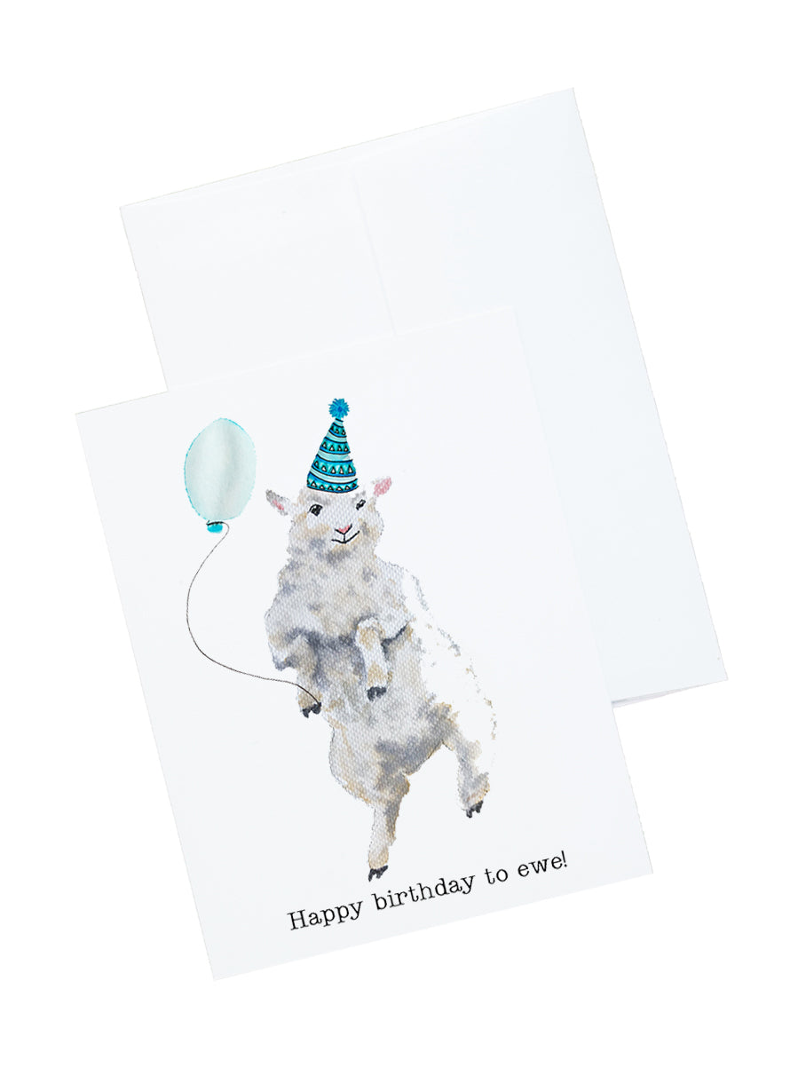 Animal Birthday Party Stationery and Notecard Set