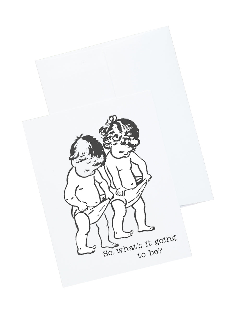 Vintage Baby Stationery and Notecard Set