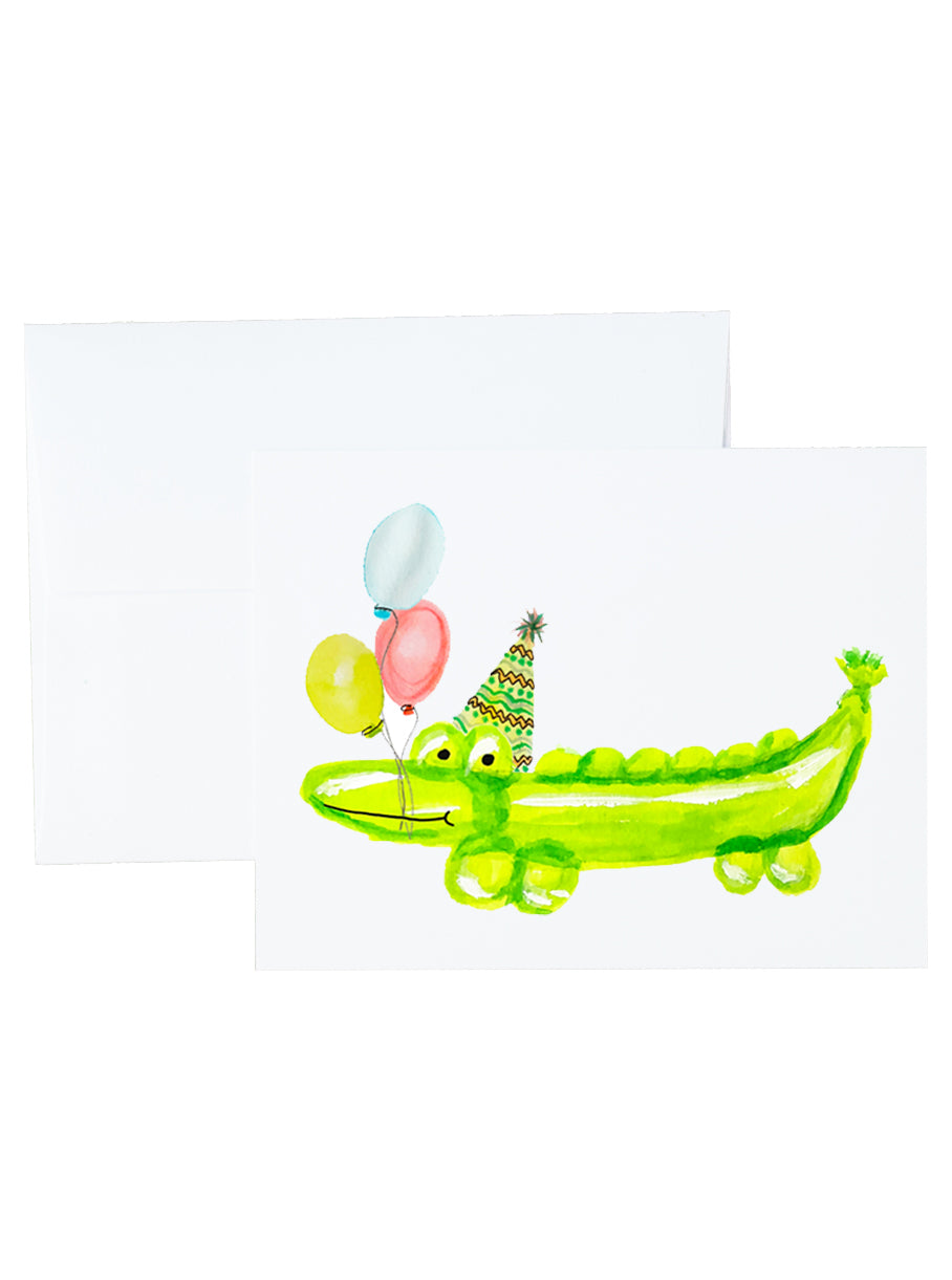 Balloon Animal Birthday Party Stationery and Notecard Set