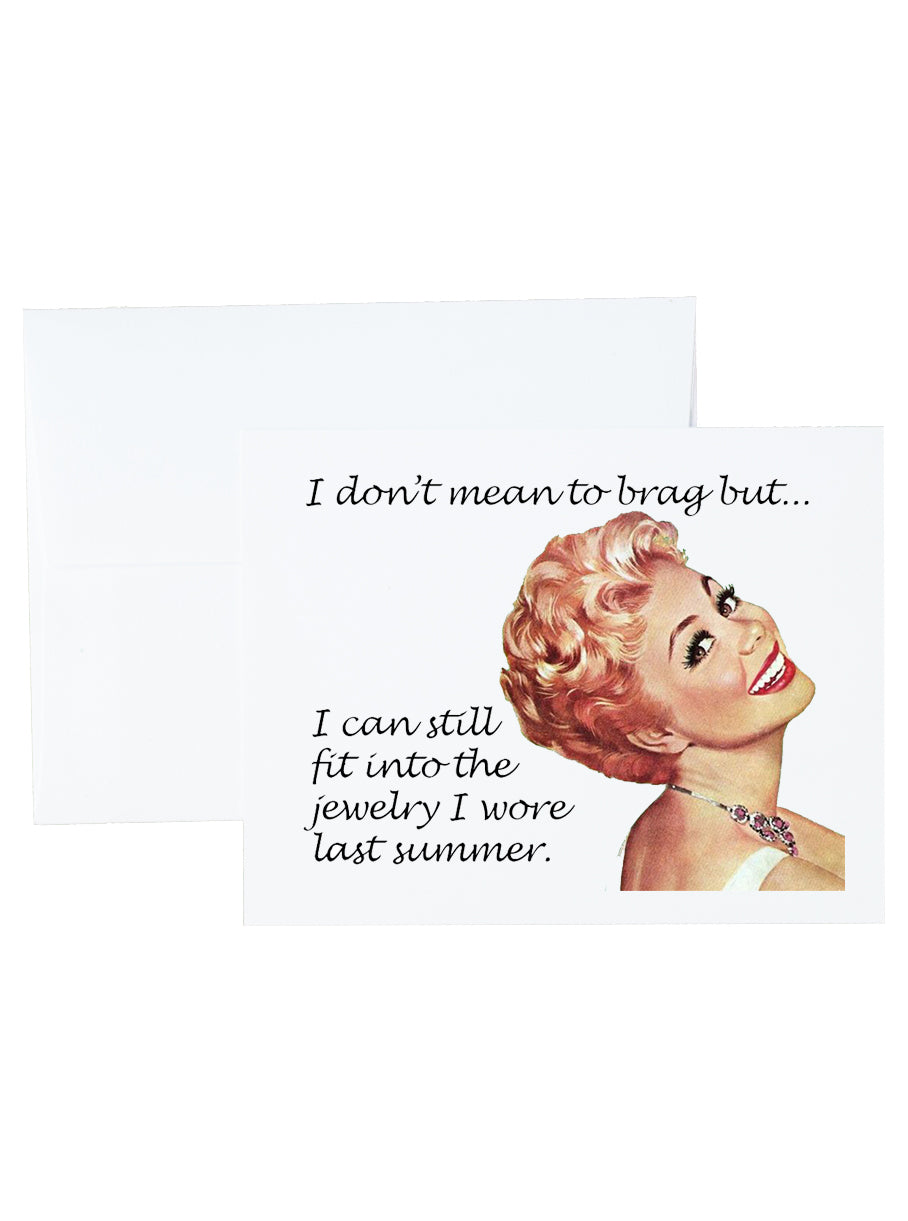 Don't mean to brag . . . Stationery and Notecard Set