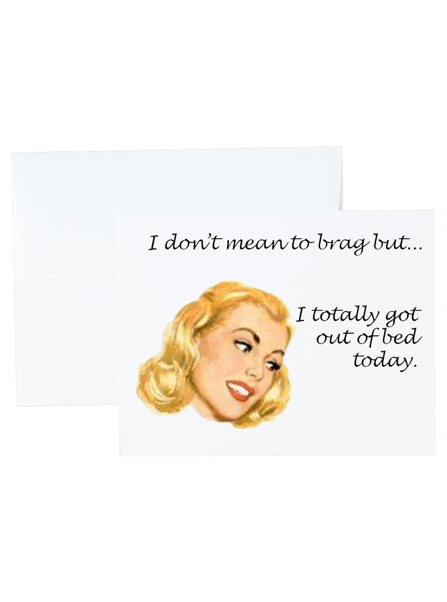 Don't mean to brag . . . Stationery and Notecard Set