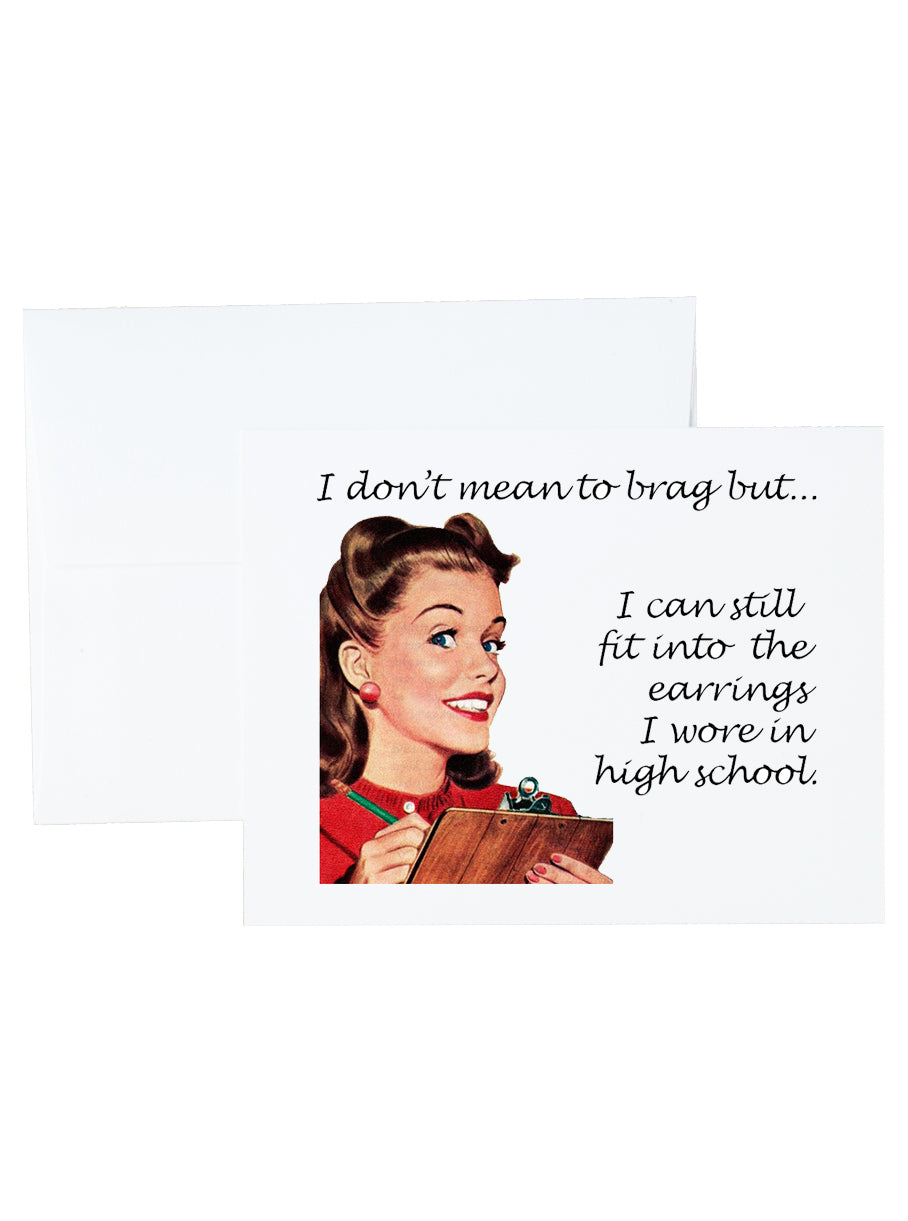 Don't mean to brag . . . Stationery and Notecard Set