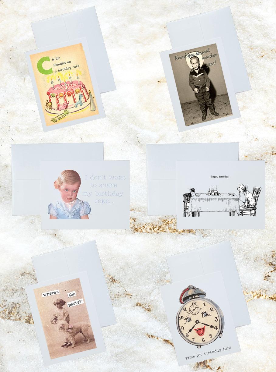 Children's Birthday Stationery and Notecard Set