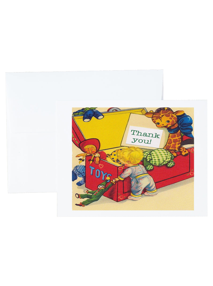 Children's Thank You Stationery and Notecard Set