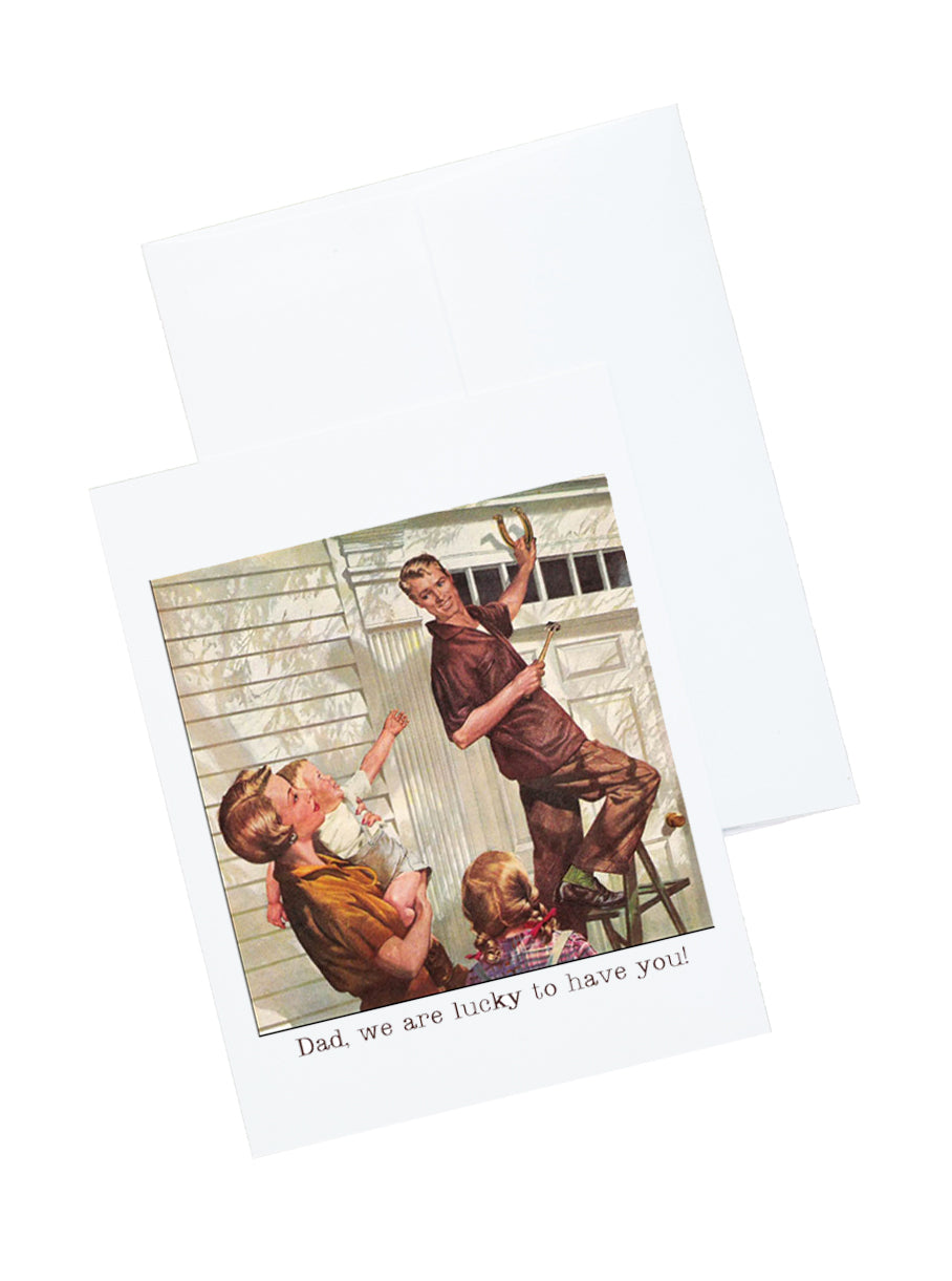 Vintage Dad Stationery and Notecard Set