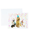 Dog Birthday Party Stationery and Notecard Set