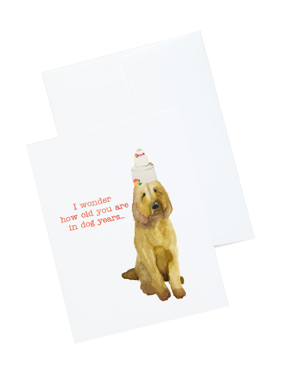 Dogs & Birthday Cakes Stationery and Notecard Set
