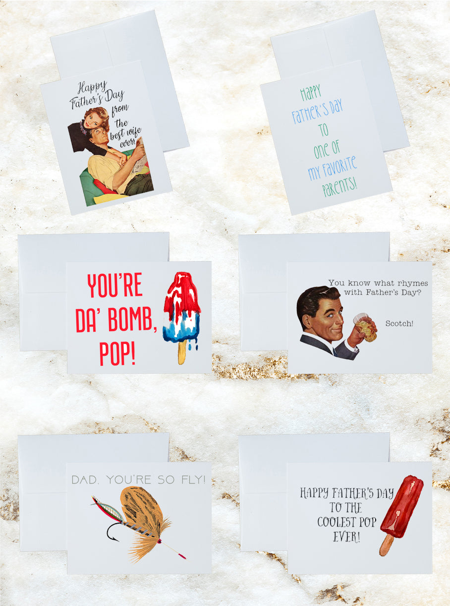 Funny Dad Stationery and Notecard Set