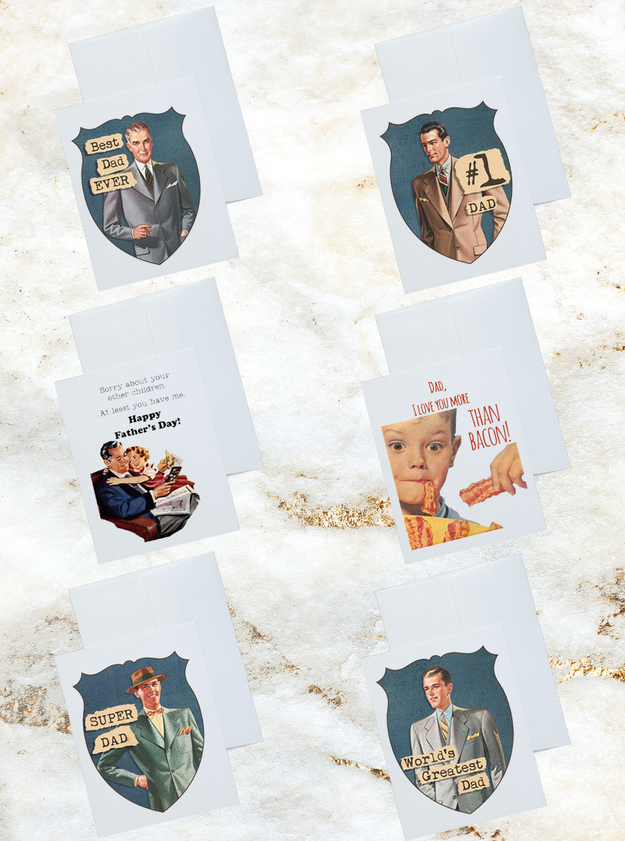 Father's Day Stationery and Notecard Set