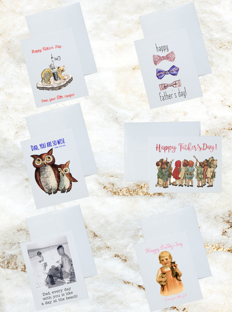 Happy Father's Day Stationery and Notecard Set
