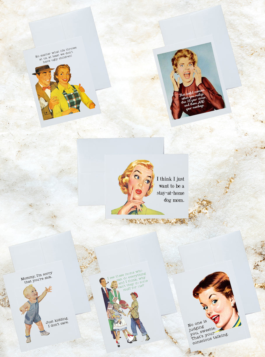 Vintage Mommy Stationery and Notecard Set