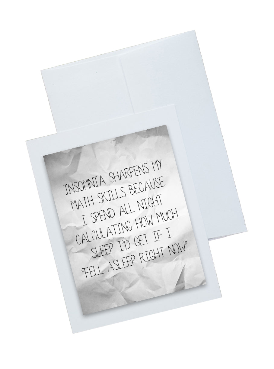 Math Problems Stationery and Notecard Set