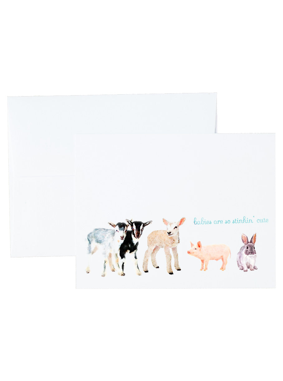 It's A Baby! Stationery and Notecard Set