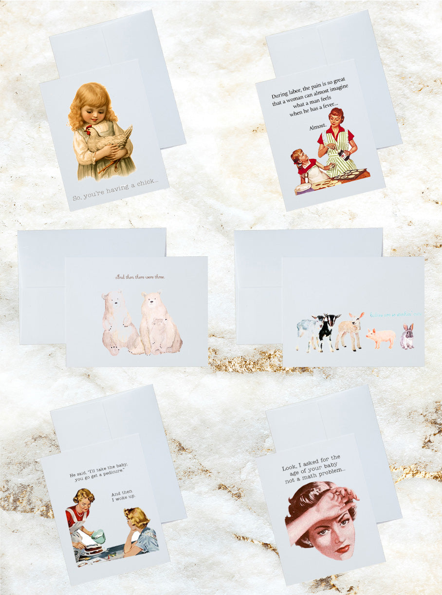 It's A Baby! Stationery and Notecard Set