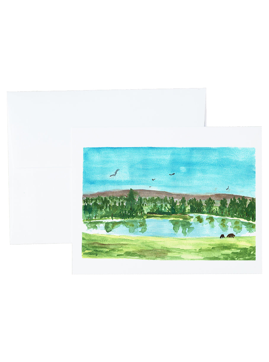 Original Art Landscapes Stationery and Notecard Set