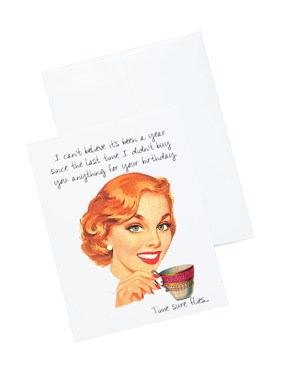 Old Age Funny Birthday Stationery and Notecard Set