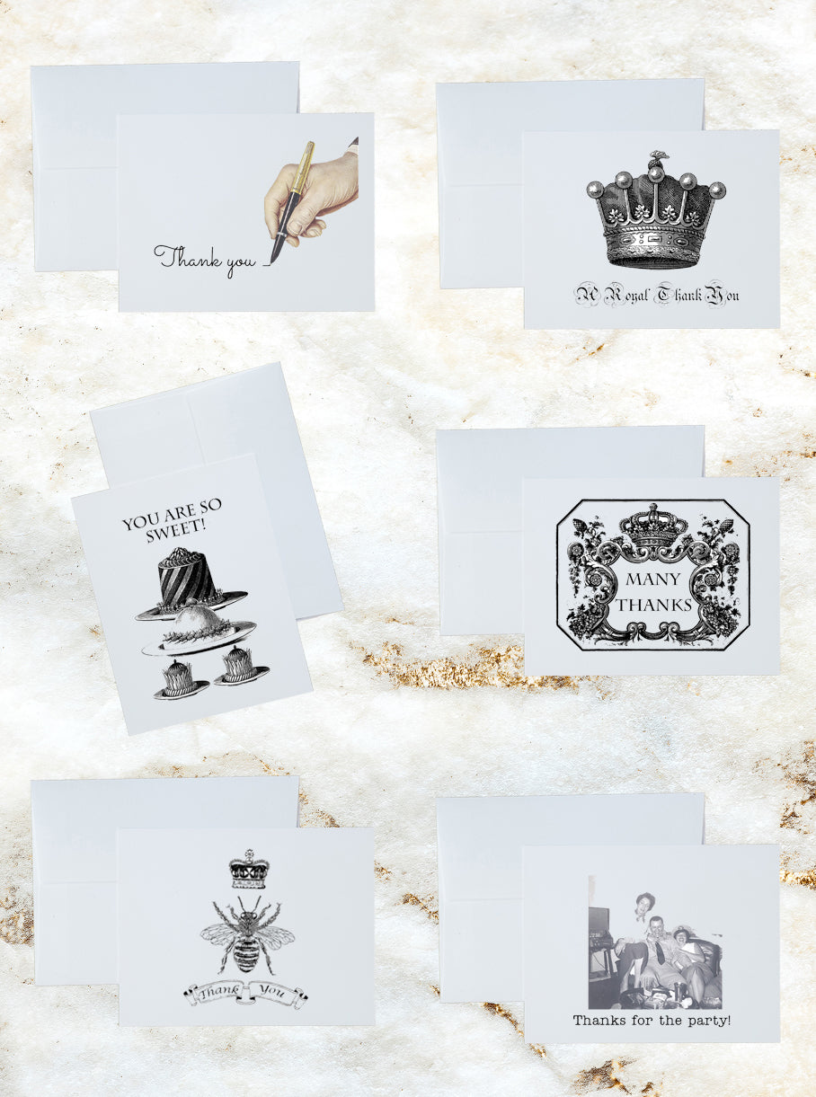 Thank You Stationery and Notecard Set