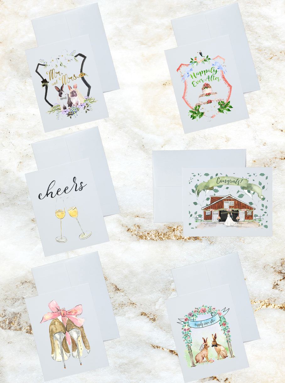 I do Wedding Stationery and Notecard Set