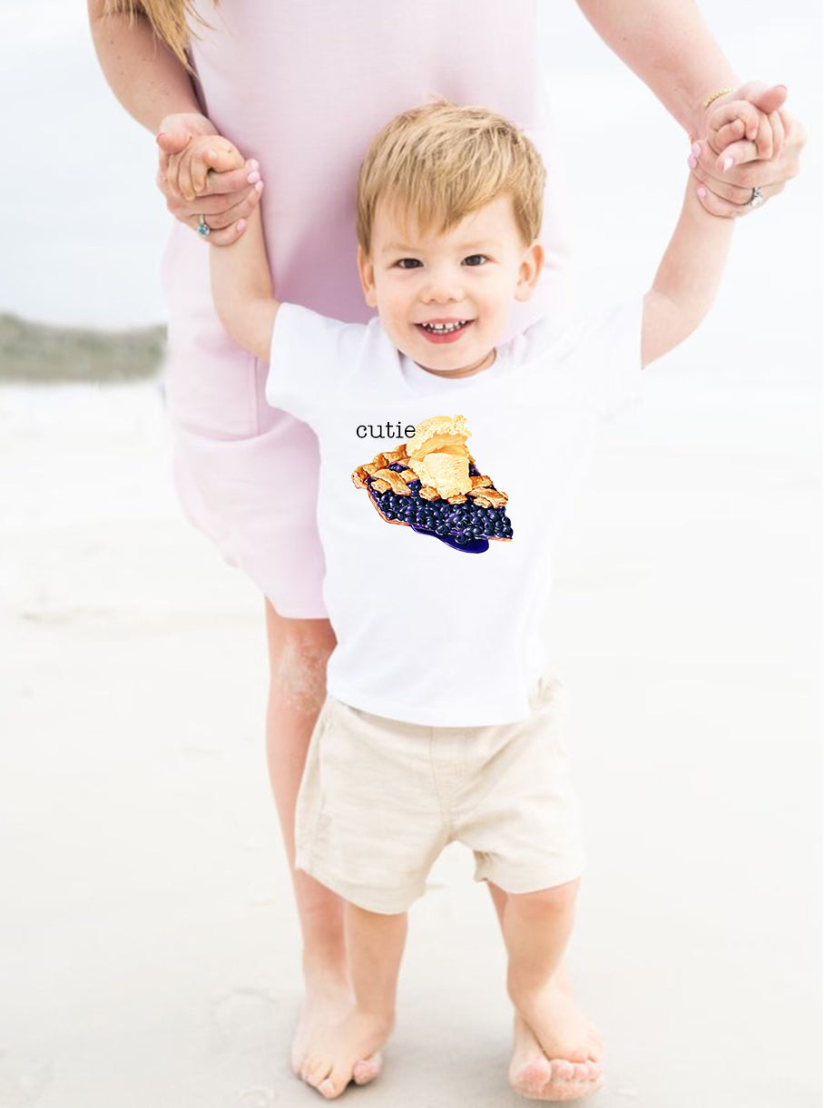 Cutie Pie Blueberry Tee