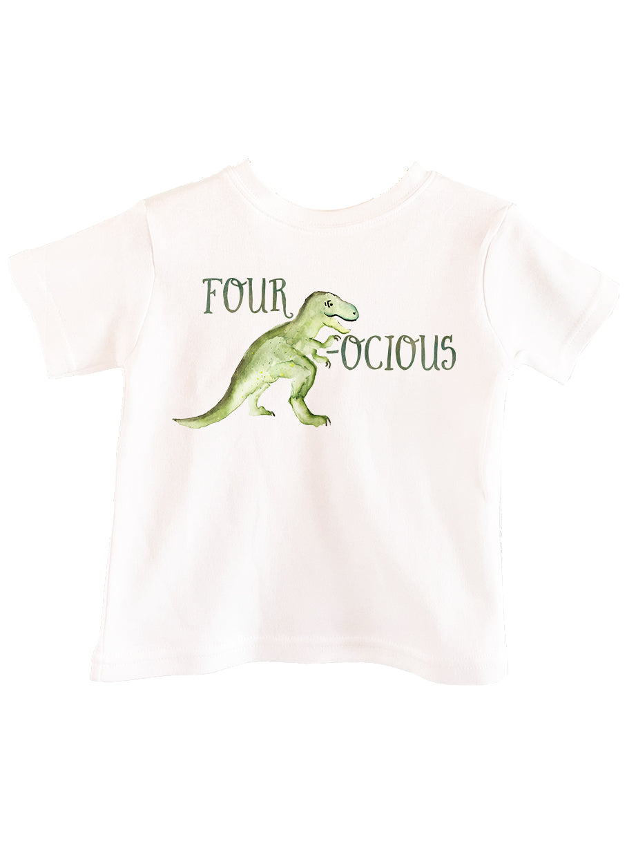 Four-ocious! Birthday Tee