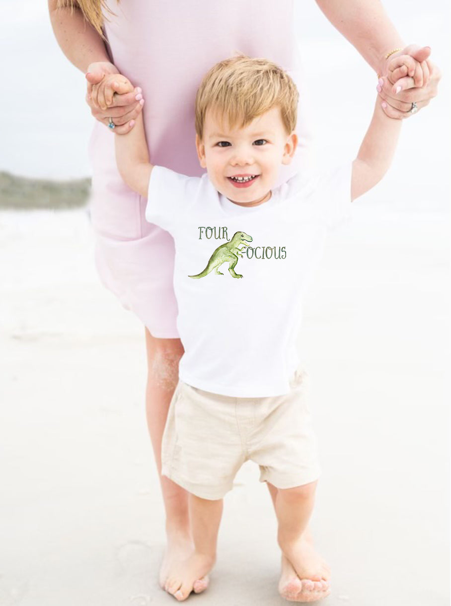 Four-ocious! Birthday Tee