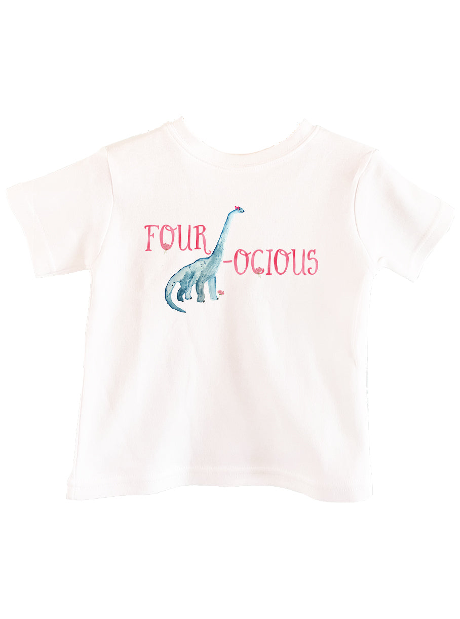 Four-ocious! Birthday Tee