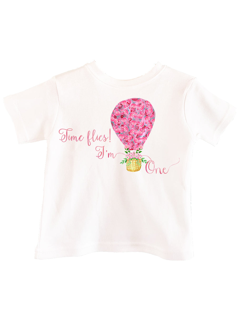 Time flies, I'm One! Birthday Tee