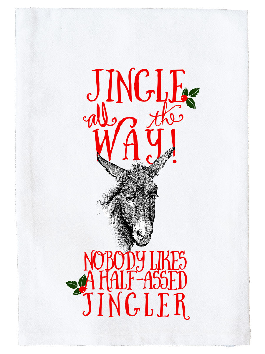 Half-Assed Jingler Kitchen Towel