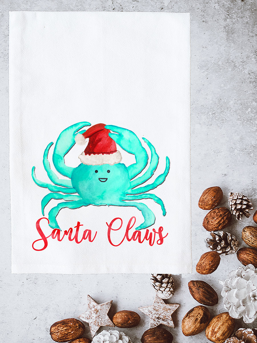 Santa Claws Kitchen Towel