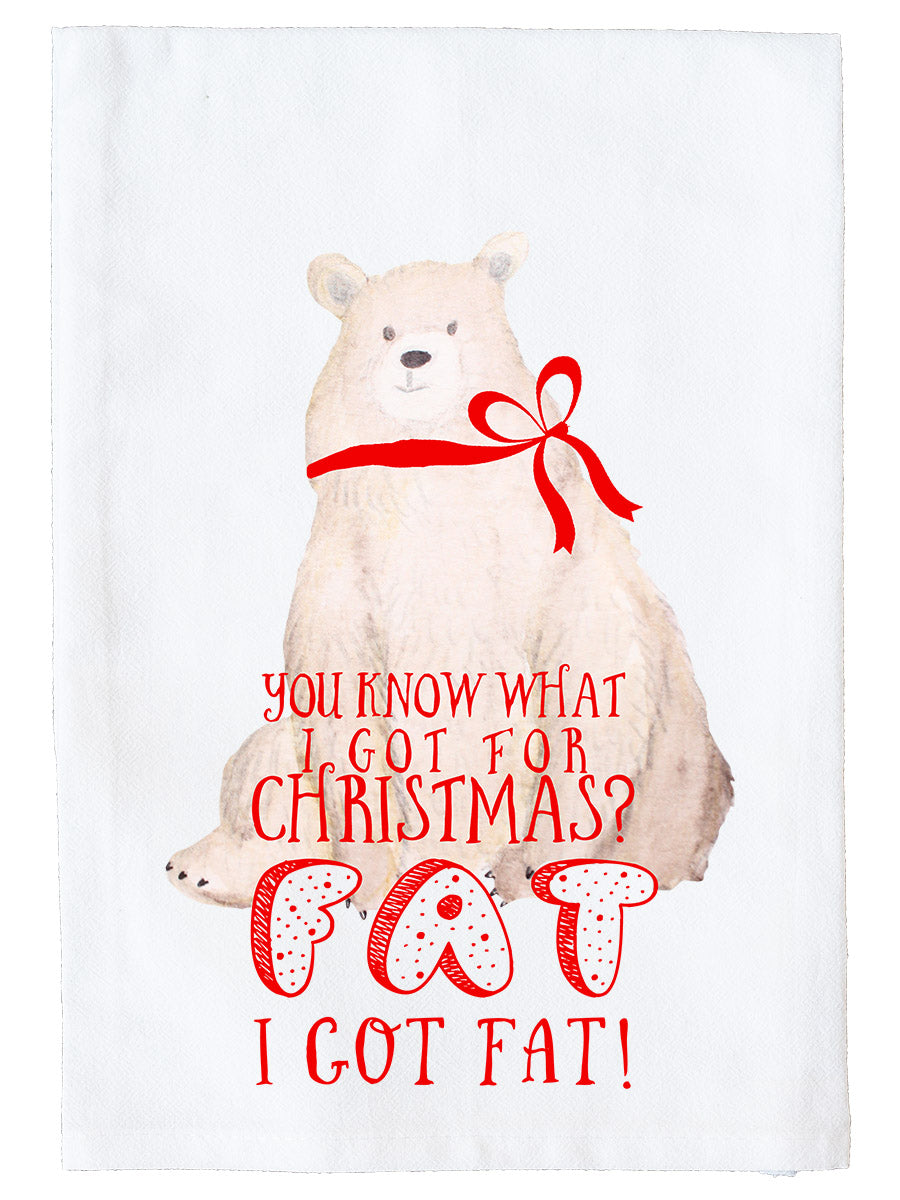 Christmas Fat Kitchen Towel