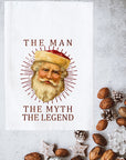 The Man, The Myth Kitchen Towel