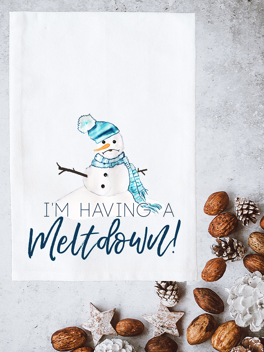 I'm having a Meltdown down! Kitchen Towel
